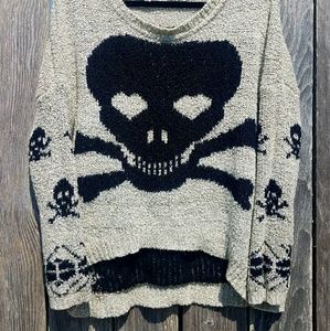 Cozy Skull Sweater